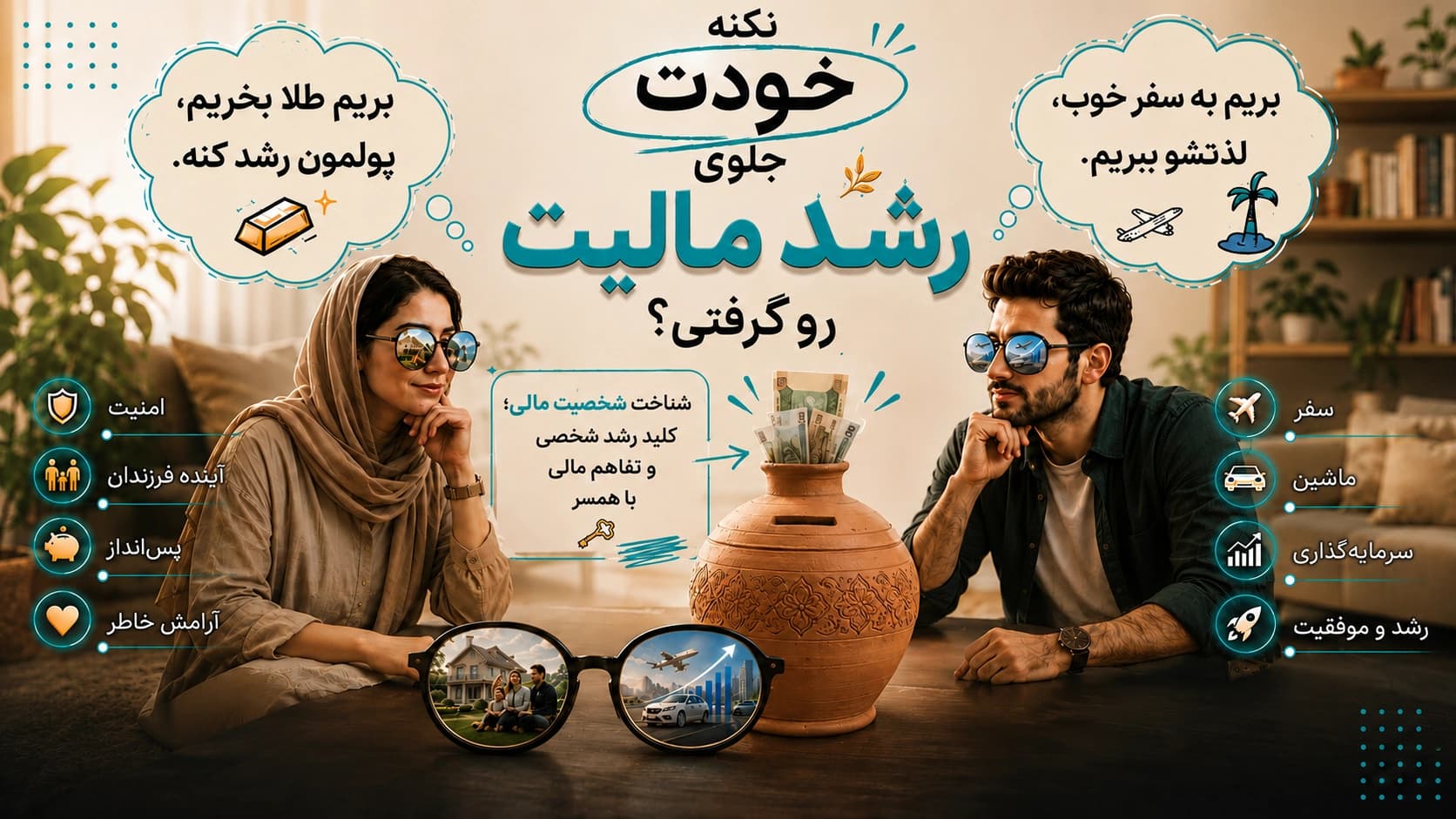 نکنه خودت جلوی رشد مالی‌ت رو گرفتی؟!